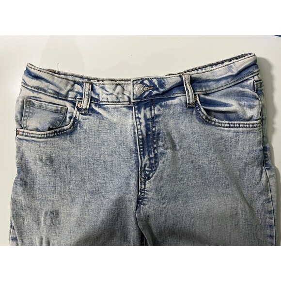 Wild Fable Women High-Rise Flare High Stretch Light Wash Jeans Size 14 - Picture 5 of 8